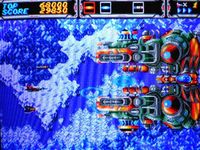 une photo d'Ã©cran de Thunder Force 3 sur Sega Megadrive